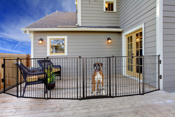 Carlson® Outdoor Super Wide Pet Pen Gate - Main Image
