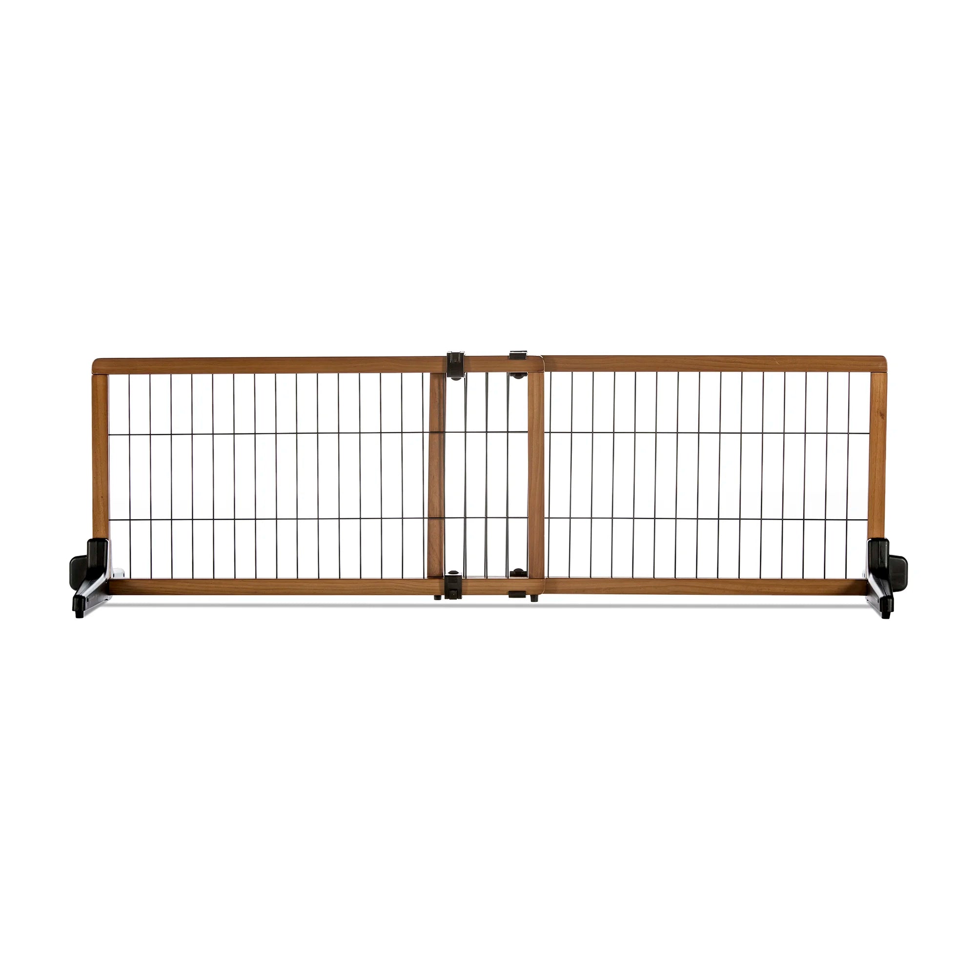 Design Paw Extra Wide Freestanding Pet Gate on white background.