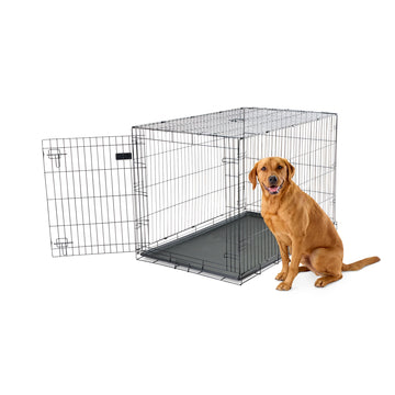 Carlson Extra-Large Dog Crate on white background.