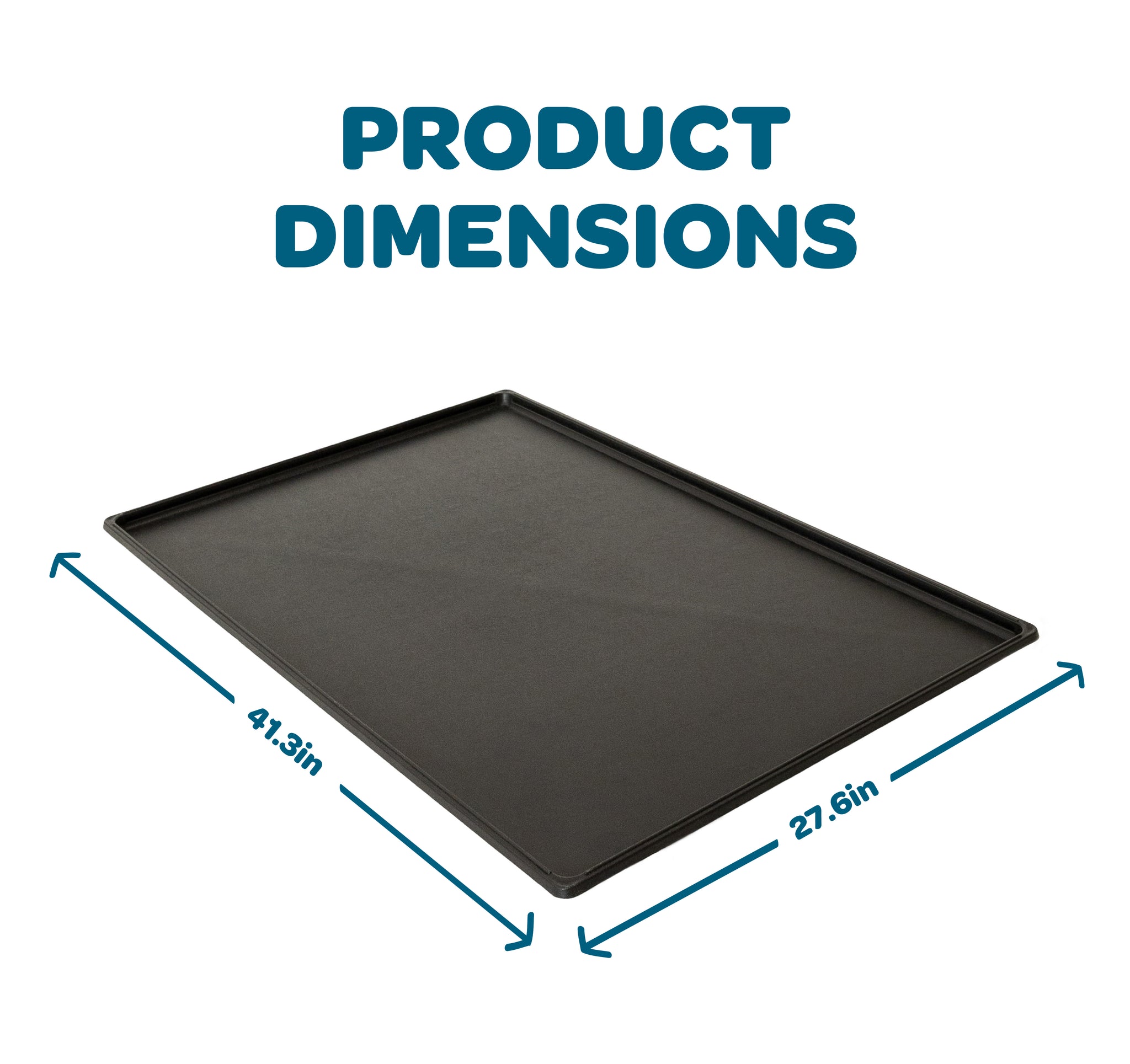 Carlson Large Dog Crate Replacement Tray – a durable, easy-to-clean replacement tray designed to fit large Carlson dog crates. Ideal for replacing trays that are chewed, cracked, or damaged from wear and tear, helping to maintain a clean, comfortable, and hygienic space for your pet.