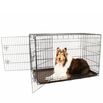 Extra Large Double Door Dog Crate