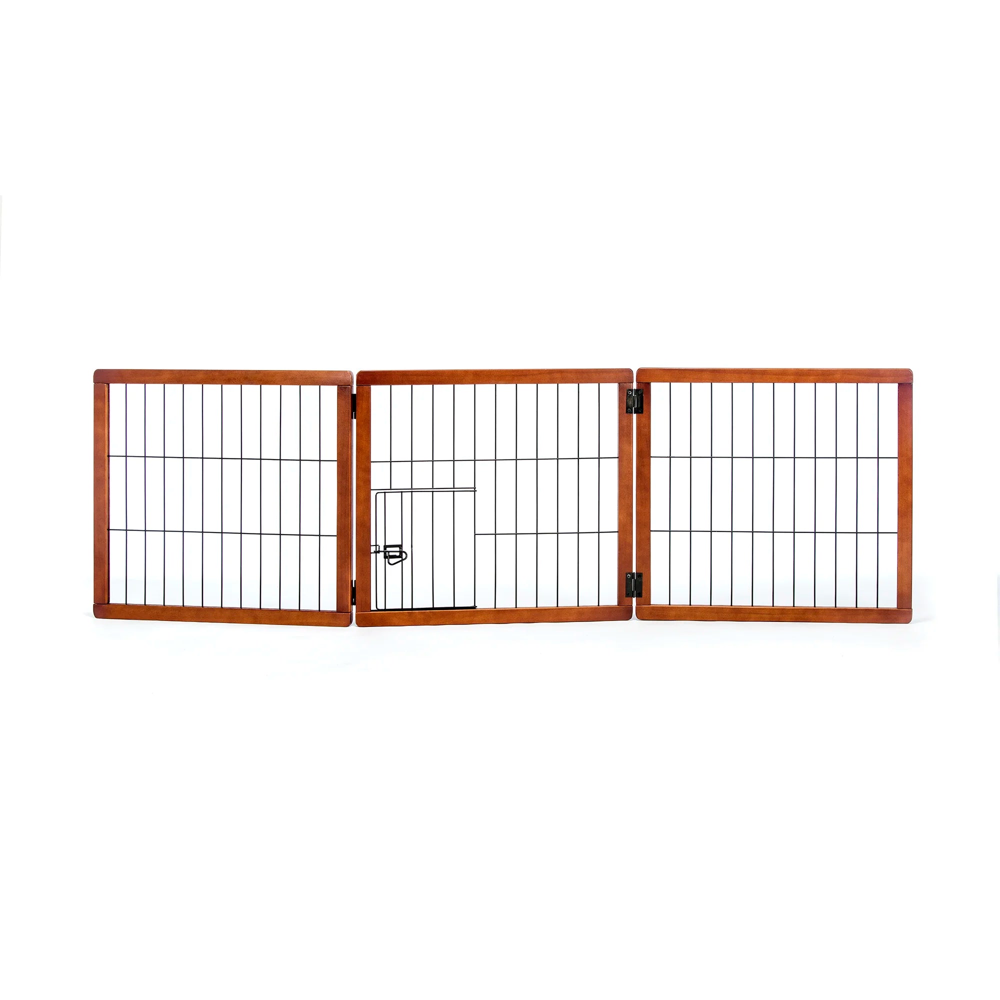 Heart to tail freestanding wooden pet gate online