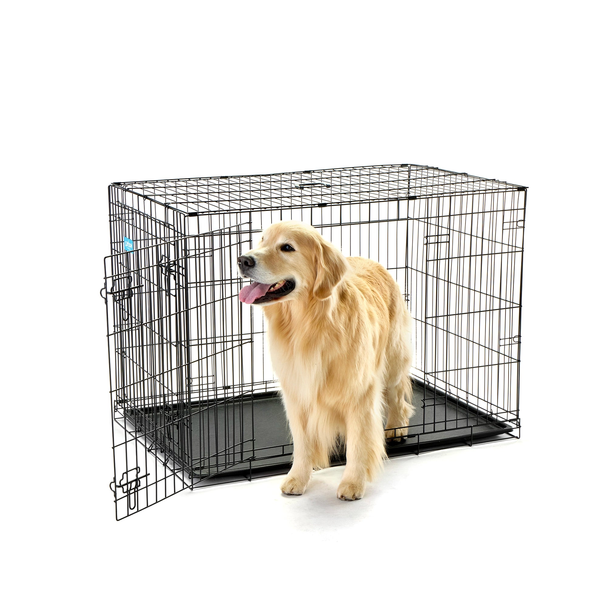 Large Double-Door Dog Crate