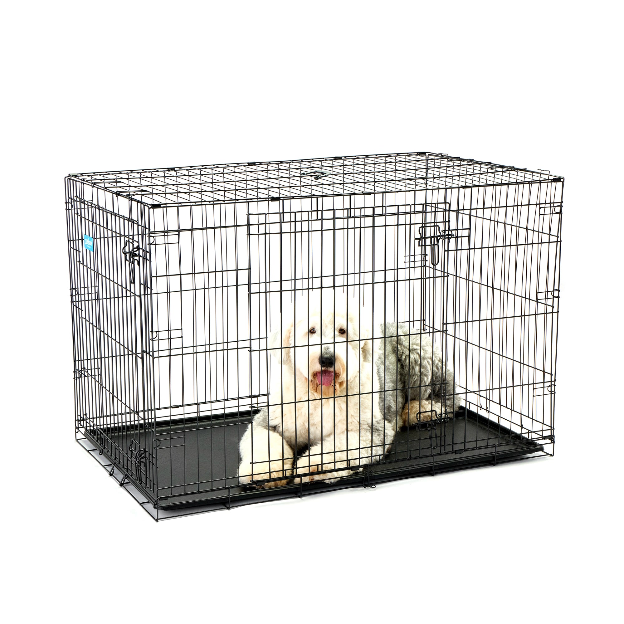 Extra-Large Double-Door Dog Crate