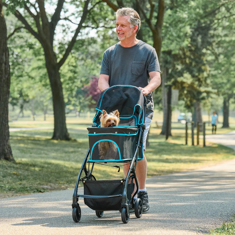 dog stroller kohls Carlson® Easy Fold & Go Pet Stroller