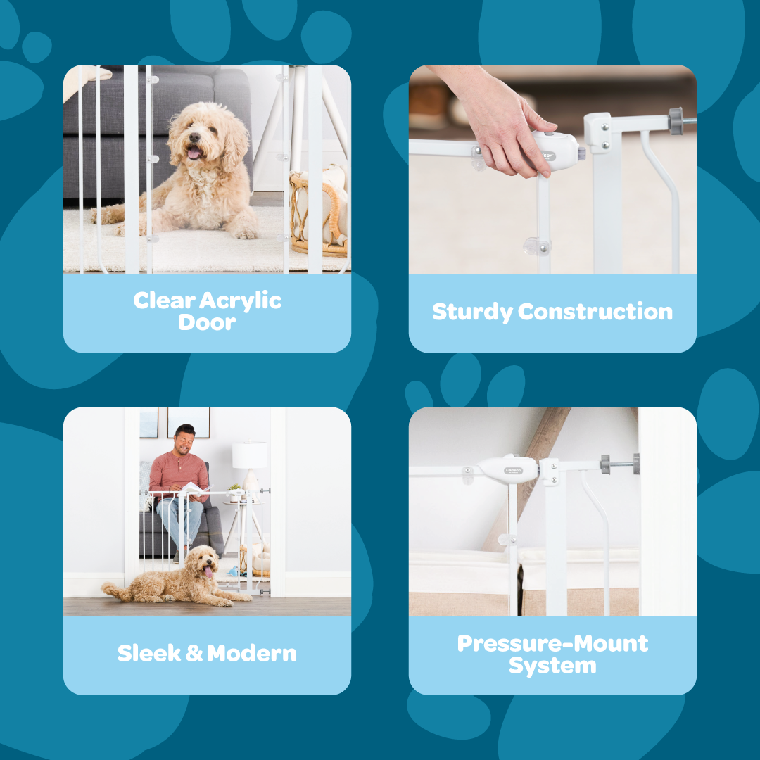 Direct View™ Pet Gate