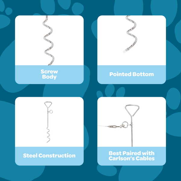 Carlson® Triangle Screw Stake