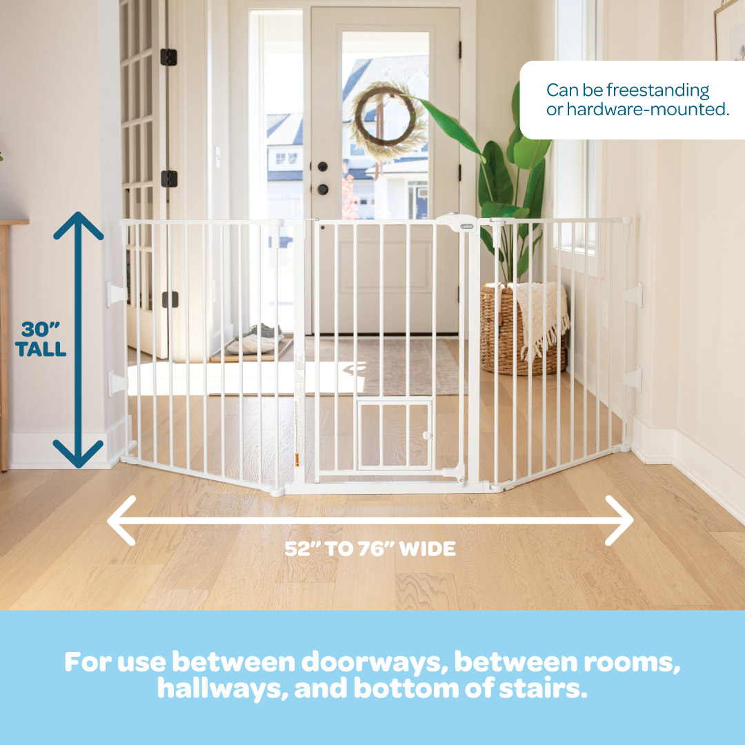 Flexi Walk-Thru Pet Gate
