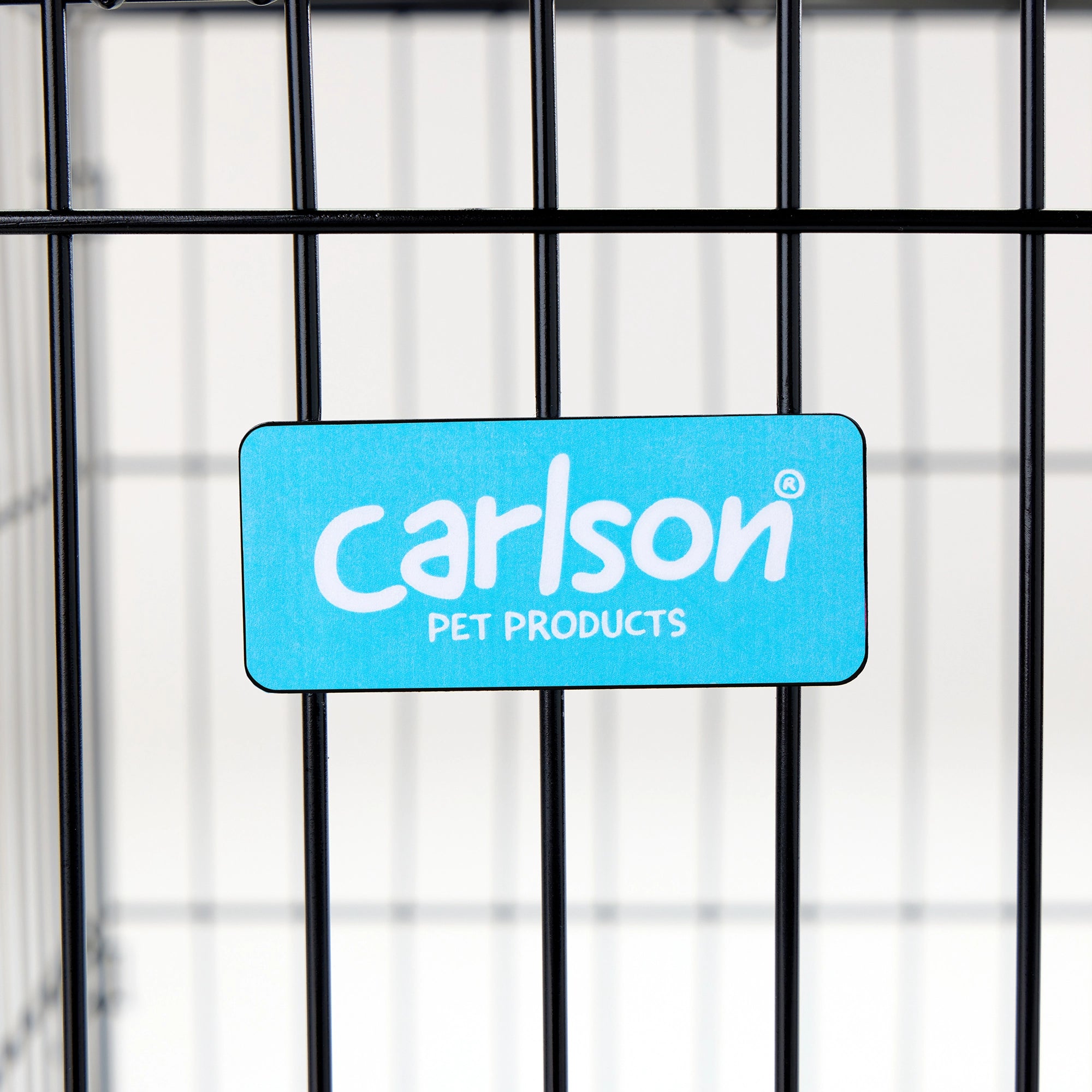 Carlson Double Door Dog Crate on White Background