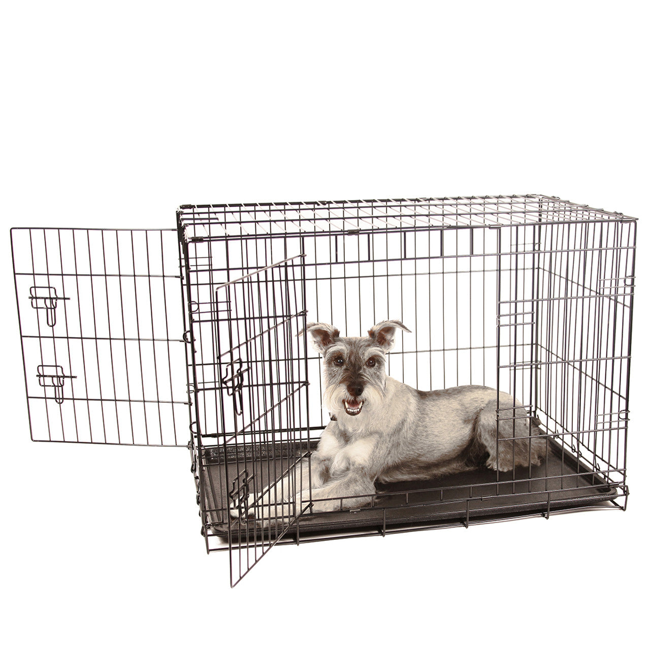 Intermediate Double Door Dog Crate